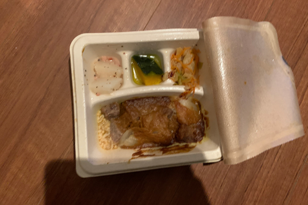 ナッシュのカロリーが控えめでした